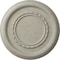 Ekena Millwork Federal Roped Small Ceiling Medallion (Canopies up to 6"), 12 5/8"OD x 1 1/8"P, Pot of Cream Crackle CM12FEPCC - alternate 1